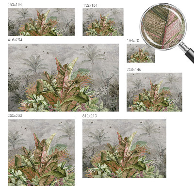 Otroška fototapeta Eksotična džungla