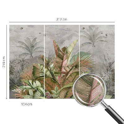 Otroška fototapeta Eksotična džungla