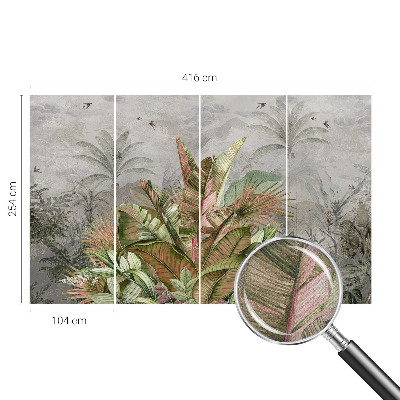 Otroška fototapeta Eksotična džungla