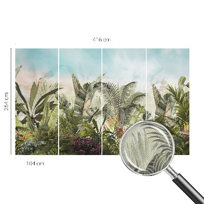 Fototapeta za otroško sobo Tropski raj