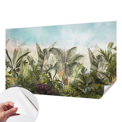 Fototapeta za otroško sobo s tropskim motivom
