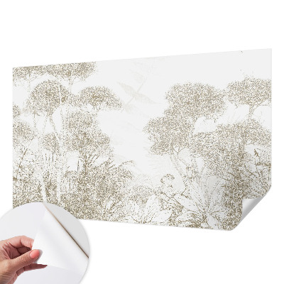 Samolepilna fototapeta s tropsko vegetacijo