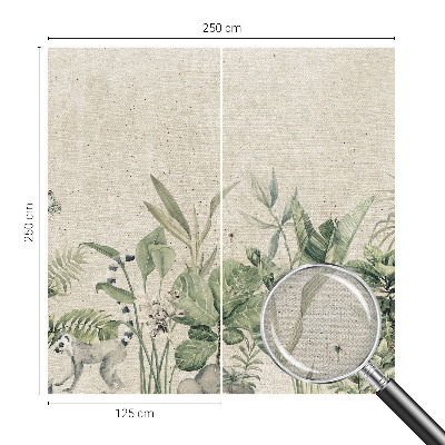 Samolepilna fototapeta Tropska džungla