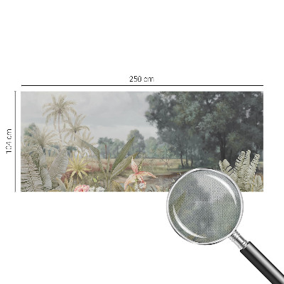 Samolepilna fototapeta za dnevno sobo Eksotična pokrajina