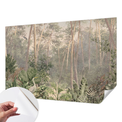 Samolepilna fototapeta za spalnico z motivom naravne harmonije