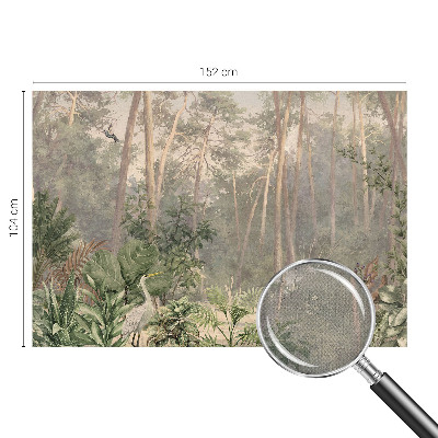 Samolepilna fototapeta za spalnico z motivom naravne harmonije