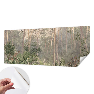 Samolepilna fototapeta za spalnico z motivom naravne harmonije