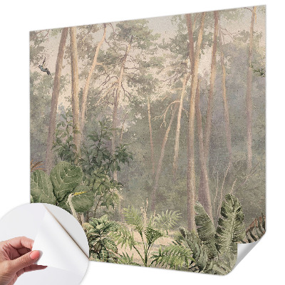 Samolepilna fototapeta za spalnico z motivom naravne harmonije
