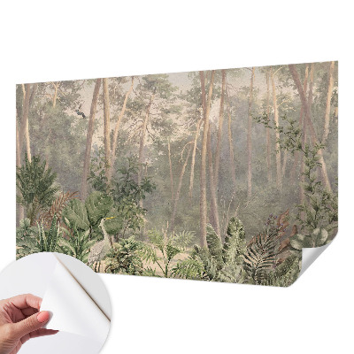 Samolepilna fototapeta za spalnico z motivom naravne harmonije