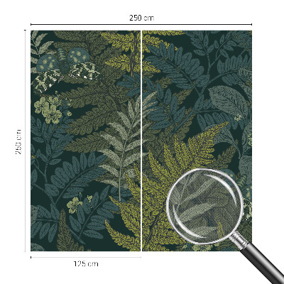 Samolepilna fototapeta Zelena eleganca