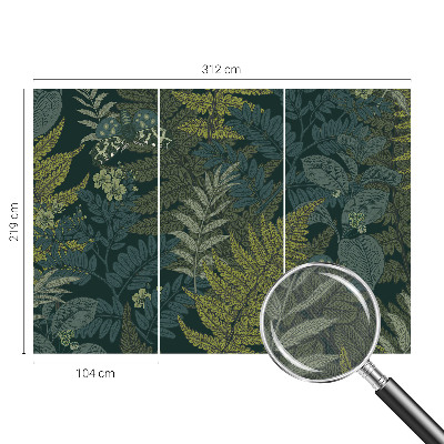 Samolepilna fototapeta Zelena eleganca