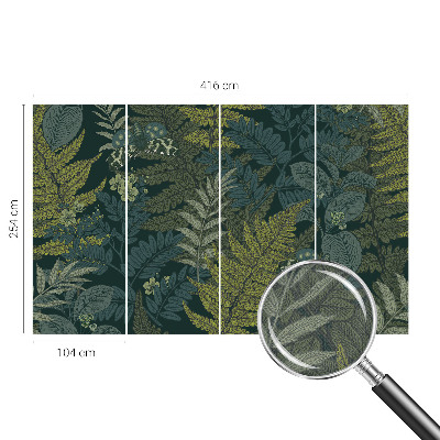 Samolepilna fototapeta Zelena eleganca