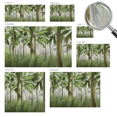 Fototapeta za otroško sobo Tropski gozd