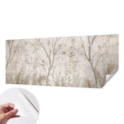 Samolepilna fototapeta za spalnico Gozdni kotiček