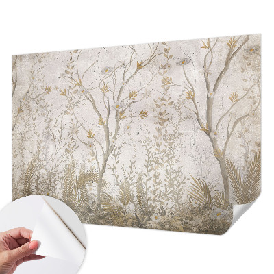 Samolepilna fototapeta za spalnico Gozdni kotiček