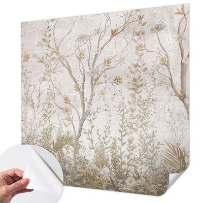 Samolepilna fototapeta za spalnico Gozdni kotiček