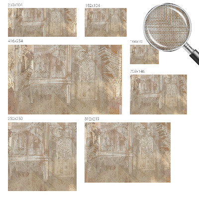 Fototapeta za otroško sobo Zgodovinski okraski