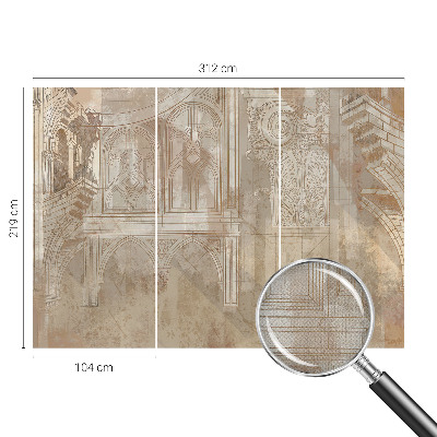 Fototapeta za otroško sobo Zgodovinski okraski