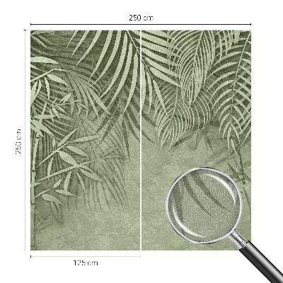 Samolepilna fototapeta za spalnico z motivom bambusovega gozdnega rastja
