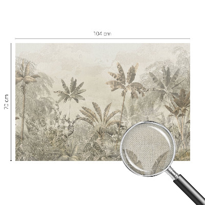 3D fototapeta Tropska džungla