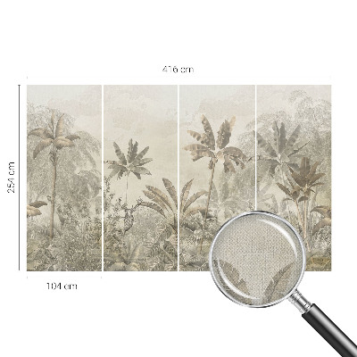 3D fototapeta Tropska džungla