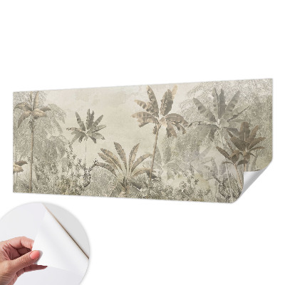 3D fototapeta s tropskim džungelskim motivom