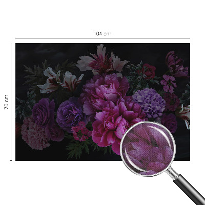 Samolepilna fototapeta z vzorcem cvetlične elegance