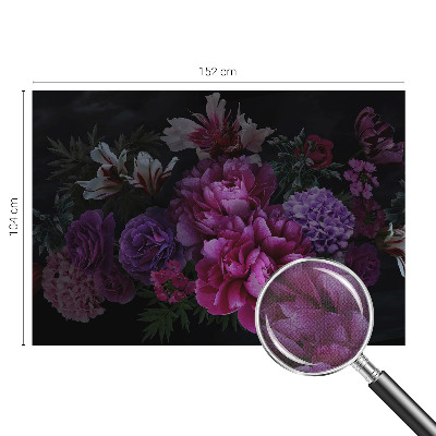 Samolepilna fototapeta z vzorcem cvetlične elegance
