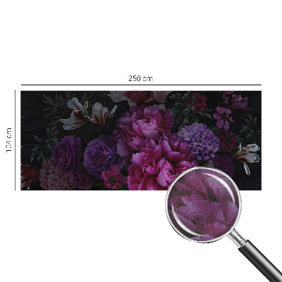Samolepilna fototapeta z vzorcem cvetlične elegance