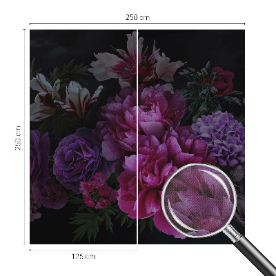 Samolepilna fototapeta z vzorcem cvetlične elegance