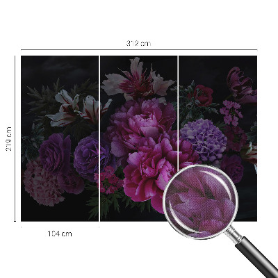 Samolepilna fototapeta z vzorcem cvetlične elegance