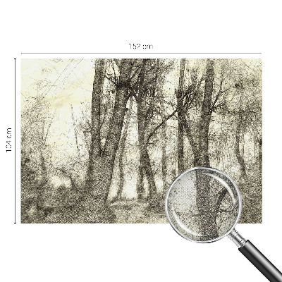 3D fototapeta Gozdna melanholija