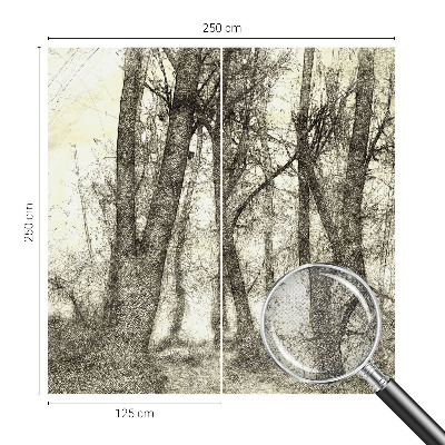 3D fototapeta Gozdna melanholija