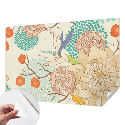 Fototapeta za otroško sobo Cvetlična fantazija