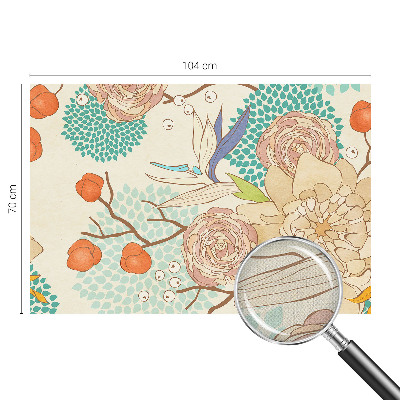 Fototapeta za otroško sobo Cvetlična fantazija