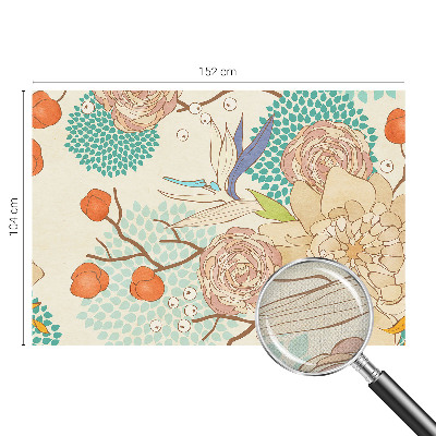 Fototapeta za otroško sobo Cvetlična fantazija