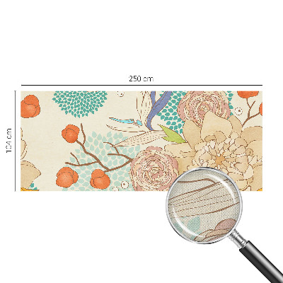 Fototapeta za otroško sobo Cvetlična fantazija