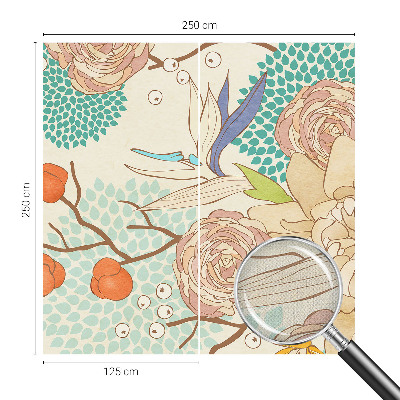 Fototapeta za otroško sobo Cvetlična fantazija