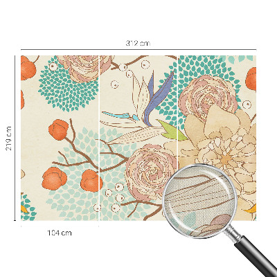 Fototapeta za otroško sobo Cvetlična fantazija