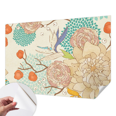 Fototapeta za otroško sobo Cvetlična fantazija