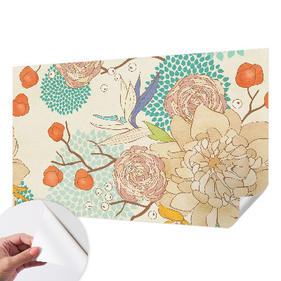 Fototapeta za otroško sobo Cvetlična fantazija