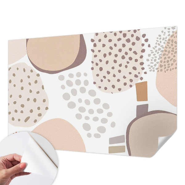 Samolepilna fototapeta za spalnico Subtilne pike