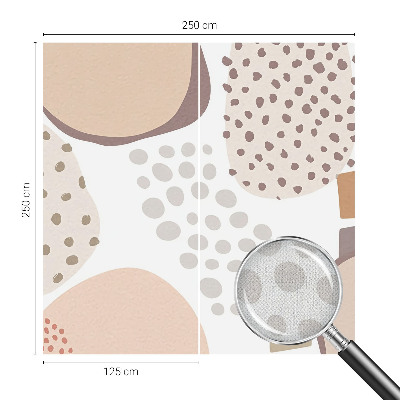 Samolepilna fototapeta za spalnico Subtilne pike