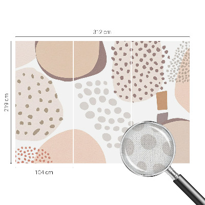 Samolepilna fototapeta za spalnico Subtilne pike