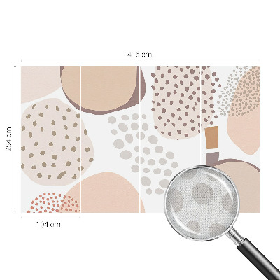 Samolepilna fototapeta za spalnico Subtilne pike