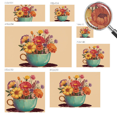 3D fototapeta Barvit šopek