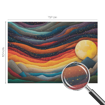 Samolepilna fototapeta Barvite gore