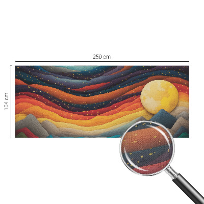 Samolepilna fototapeta Barvite gore