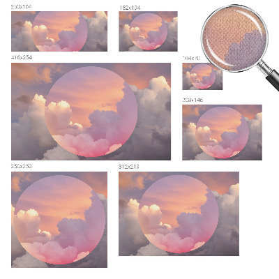 Samolepilna fototapeta Eterični oblaki