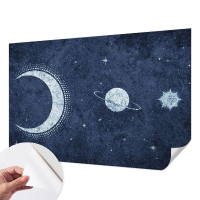 Samolepilna fototapeta za spalnico Motiv zvezde